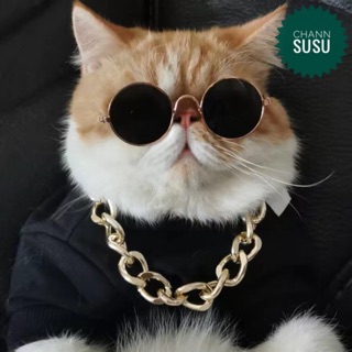 Bạn có biết kính mắt mèo là một trong những phụ kiện thời trang hot nhất hiện nay? Chỉ cần một chiếc kính mắt nhỏ nhắn, đôi mắt của con mèo bạn sẽ trở nên thật đáng yêu và nổi bật.