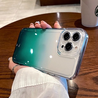 Ốp Điện Thoại Mềm Chống Sốc Họa Tiết Không Gian Màu Gradient Cho iPhone 13 12 11 Pro Max X XR XS Max 7 8 Plus SE 2020 2022