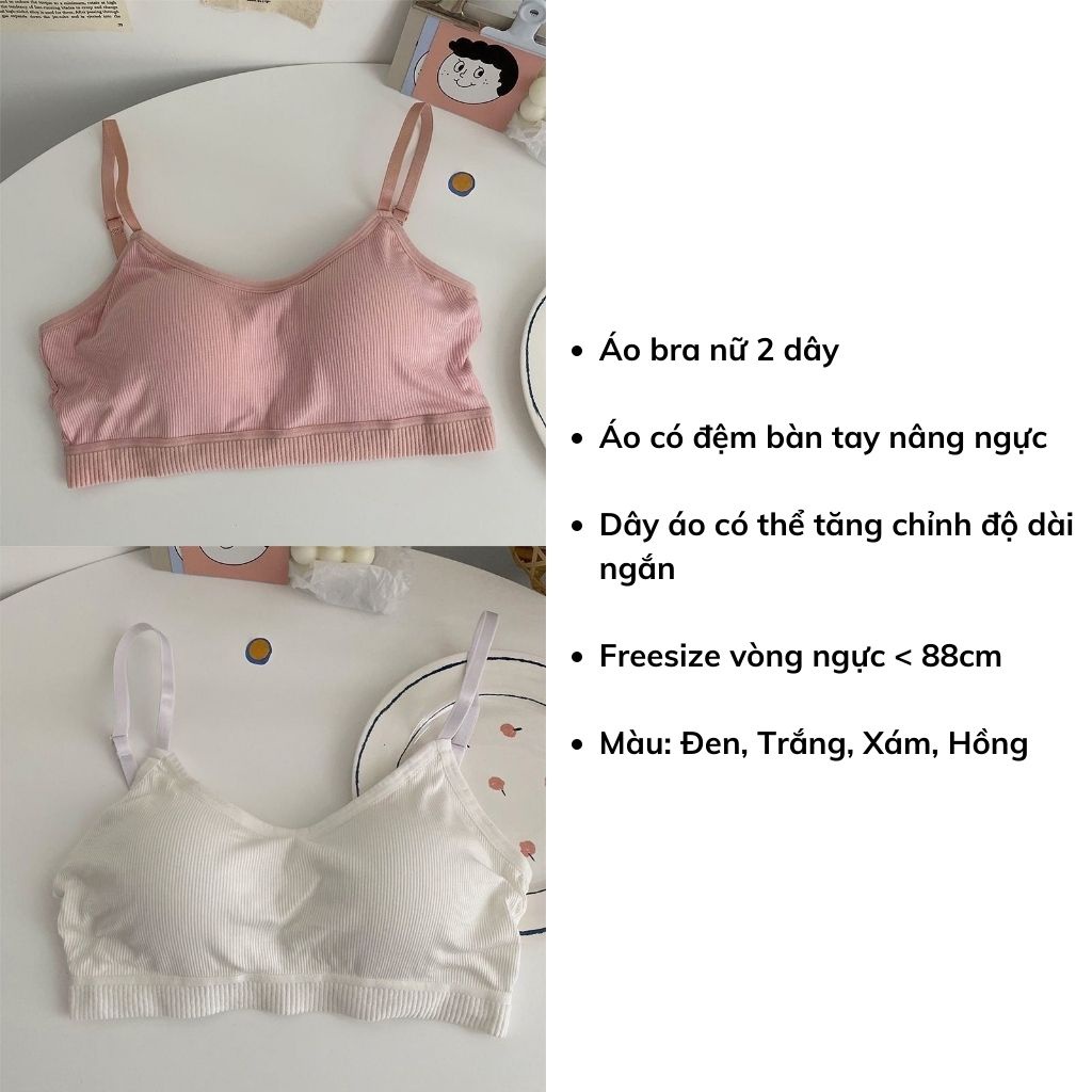 Áo bra nữ học sinh đệm mút mỏng đệm mút bàn tay nâng ngực ôm trọn vòng 1 quyến rũ LANIXA B727