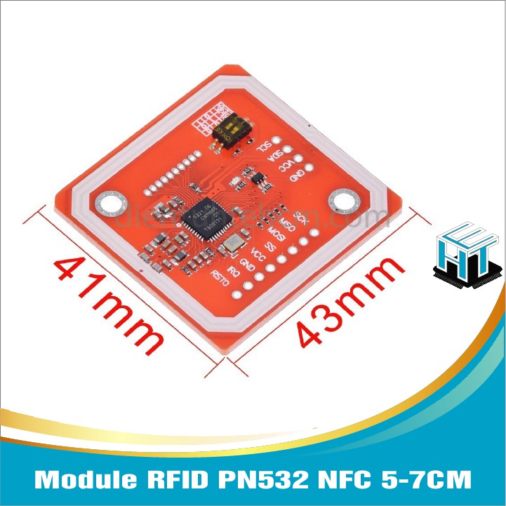 Module RFID PN532 NFC 5-7CM, là phiên bản nâng cấp vượt trội của RC522 ...