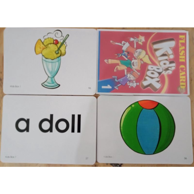 FLASHCARD KID'S BOX 1 (A52M) Shopee Việt Nam
