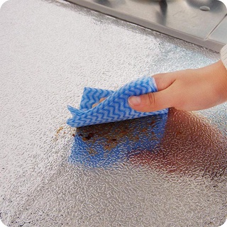Cuộn Giấy Bạc Dán Bếp Cách Nhiệt, Miếng Decal Dán Tường Nhà Bếp Chống Thấm Bền Đẹp 2456