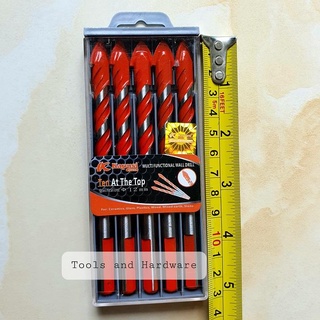[FreeShip] [Ảnh thật] [Chính hãng] Hộp 5 Mũi khoan đa năng hãng Kapusi Nhật Bản phi 12mm, có tem chống hàng giả
