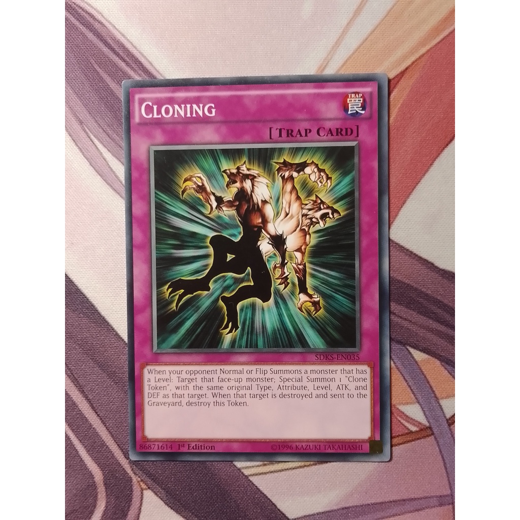 Thẻ Bài Yugioh Cloning SDKSEN035 Shopee Việt Nam