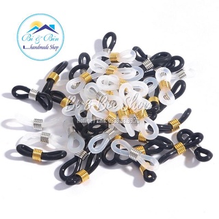 Sỉ 100 Cái Vòng Cao Su Dùng Làm Đầu Nối Dây Đeo Mắt Kính Thời Trang, Tiện Dụng