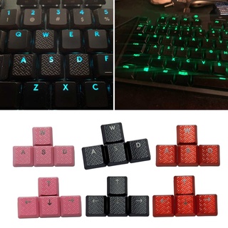 hung 8pcs Gaming Keycaps Durable ABS Keycap OEM Profile Non-slip Cover Translucent Key Cap for Logitech G913 G915 G813 G815
