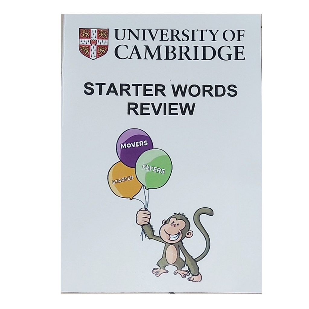 Sách -  University Of Cambridge Starter Words review