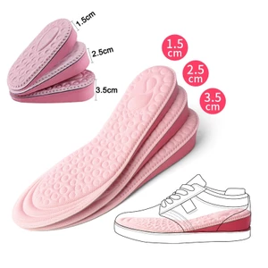 Miếng Lót Giày Thể Thao Thoáng Khí Tăng Chiều Cao 1.5-3.5cm