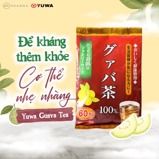Trà Lá Ổi Yuwa 100% Lá Ổi Guava Tea Thanh Nhiệt Giảm Cân, Ổn Định Huyết Áp, Tăng Sức Đề Kháng