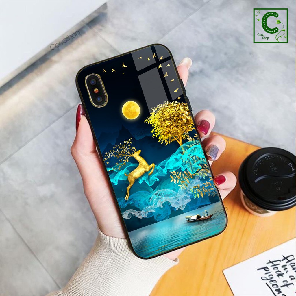 Ốp iphone in hình cực đẹp -  Chú Hươu mang lại nhiều điều tốt lành - 6/6plus/6s/6splus/7/7plus/8/8plus/x/xr/xs/11/12