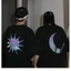 Áo thun Stee Phản quang 7 màu Moon & Sun Unisex
