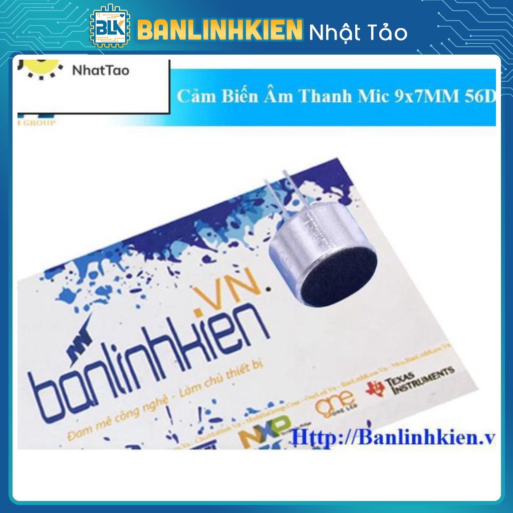 Cảm Biến Âm Thanh Mic 9x7MM 56DB DIP Mã LK_00491 | Shopee Việt Nam