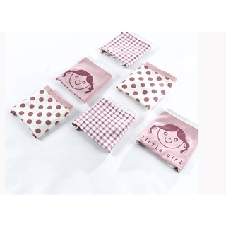 [T08] combo 3 quần chíp đùi, chíp tam giác cho bé gái, quần lót trẻ em Maruka Fashion chấm bi hồng cotton 6-44kg