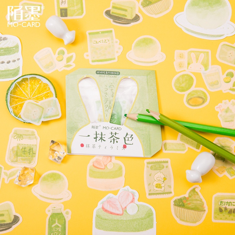 Sticker cute set 40 nhãn dán sổ dán mũ bảo hiểm chai lọ điện thoại laptop trang trí đồ dùng cá nhân HD185-K52
