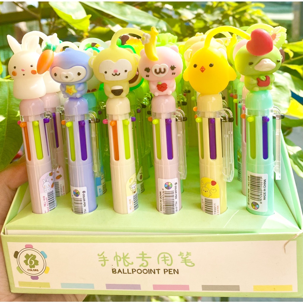 BÚT NHIỀU NGÒI - NHIỀU MÀU MỰC