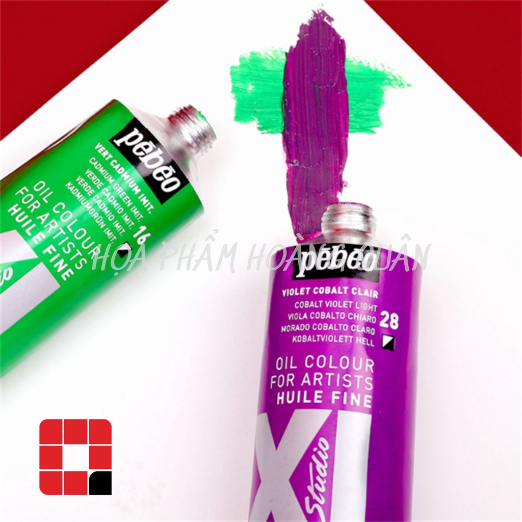Màu Sơn Dầu Pebeo 200ml - Huile Fine XL Studio ( Bảng 3: màu nhũ - hiệu ...