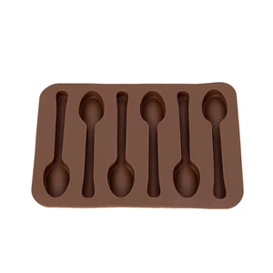 Cc Khuôn Nướng Bánh Silicon Thiết Kế Thìa Bánh Sô Cô La Bánh Quy Kẹo Thạch Khuôn Trang Trí