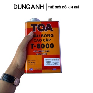 Dầu bóng gỗ T-8000, toa dầu bóng Kim Khí Dung Anh