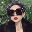 chuẩn hàng - MẮT KÍNH UNISEX NAM NỮ HOT HIT ĐEN NGẦU LOUS