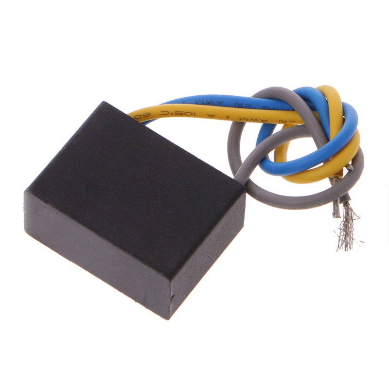 Tụ điện đen CBB61 1.5uF+2.5uF 3 dây AC 250V 50/60Hz cho quạt trần