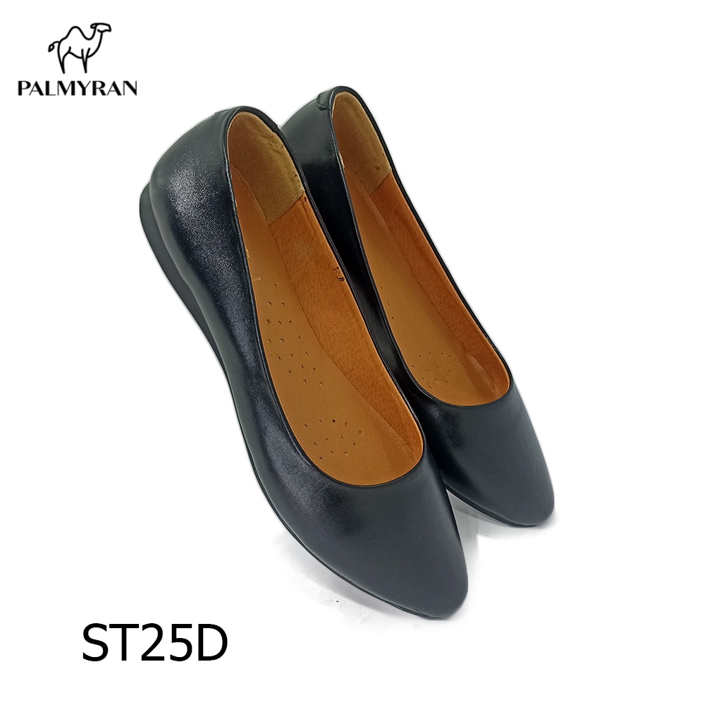 Giày nữ da bò tấm cao cấp palmyran ST25D
