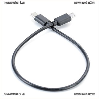 Set 2 Dây Cáp Chuyển Đổi Từ Type-C Sang Micro Usb Otg