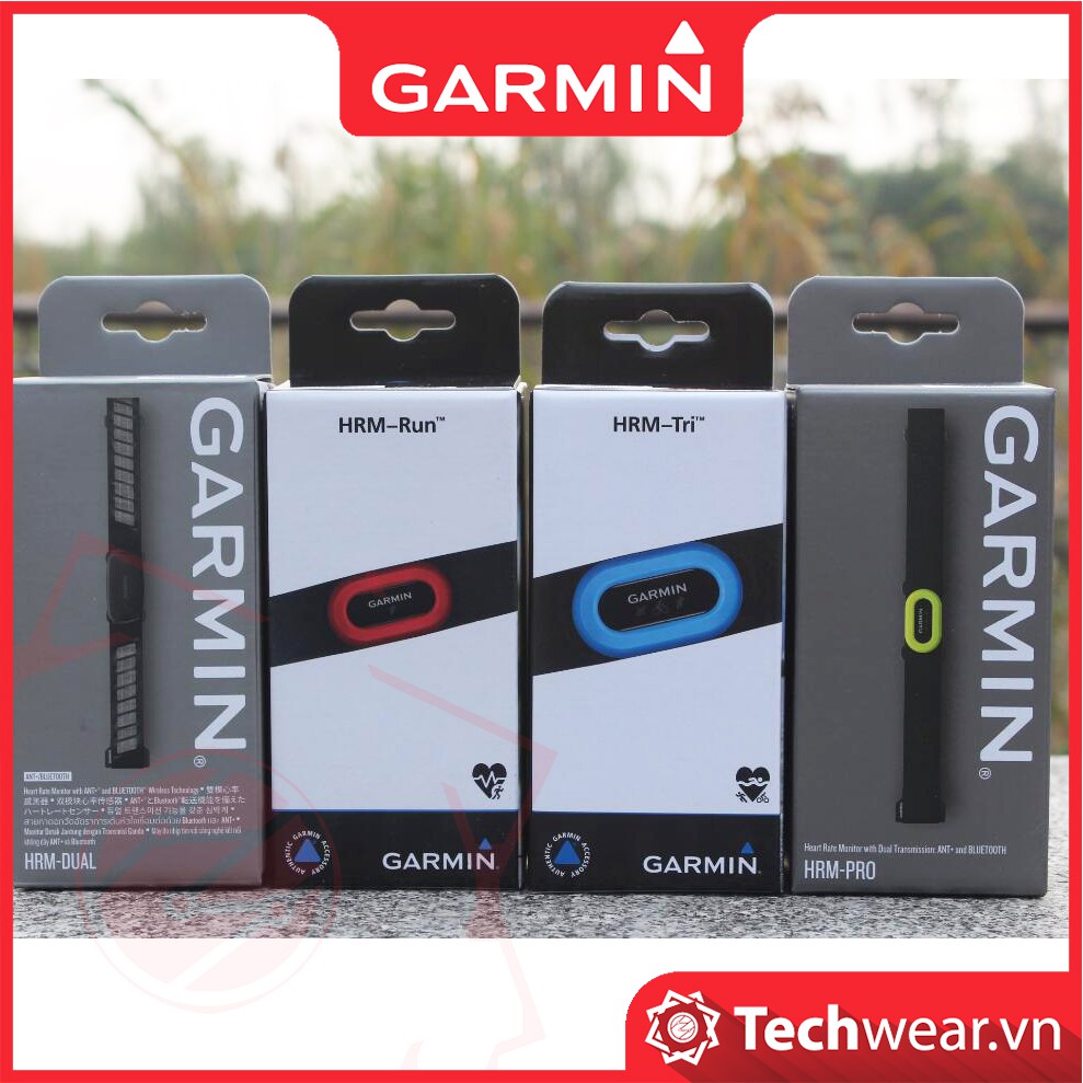 Cảm biến nhịp tim Garmin HRM-Tri | HRM-Pro | HRM Run hàng mới 100% ...