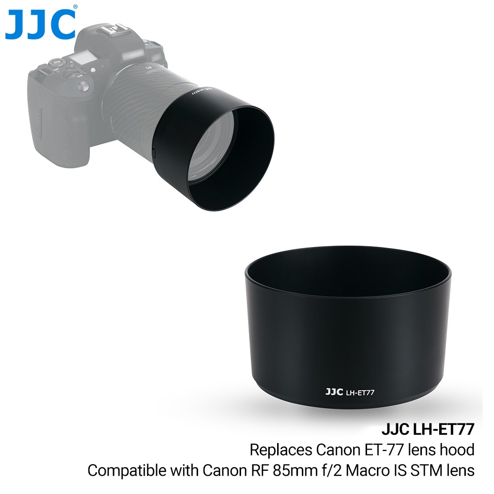 JJC Reversible Lens Hood Shade Protector EW-73D Replacement for Canon EF-S 18-135mm F3.5-5.6 is