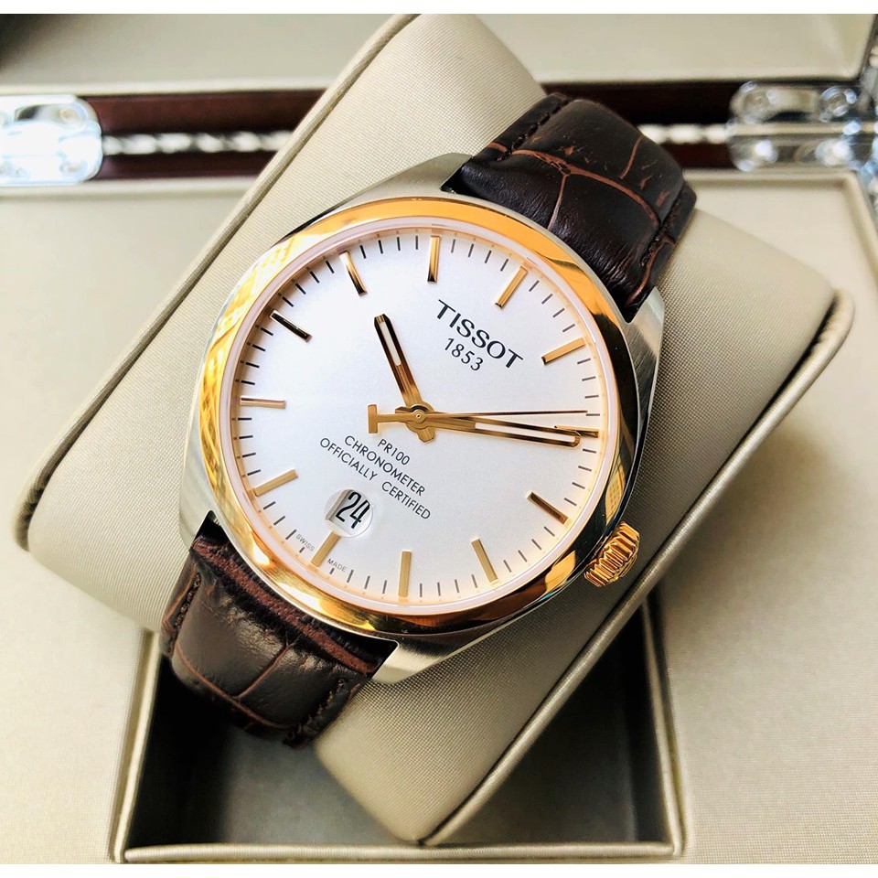 ng H nam Tissot PR100 T101.451.26.031.00 T1014512603100 May Quartz Pin Kinh Sapphire Shopee Vi t Nam