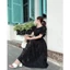 ĐẦM MAXI VOAN HOA TAY PHỒNG ⚡HỎA TỐC⚡ MEOINDAHOUSE