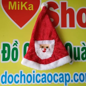 Mũ nón Noel chất nhung - cỡ nhỏ