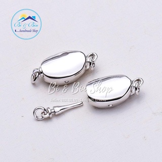 Khóa Yên Ngựa Làm Dây Chuyền Hạt Chuỗi, Dây Chuyền Ngọc Trai, Làm Trang Sức Handmade