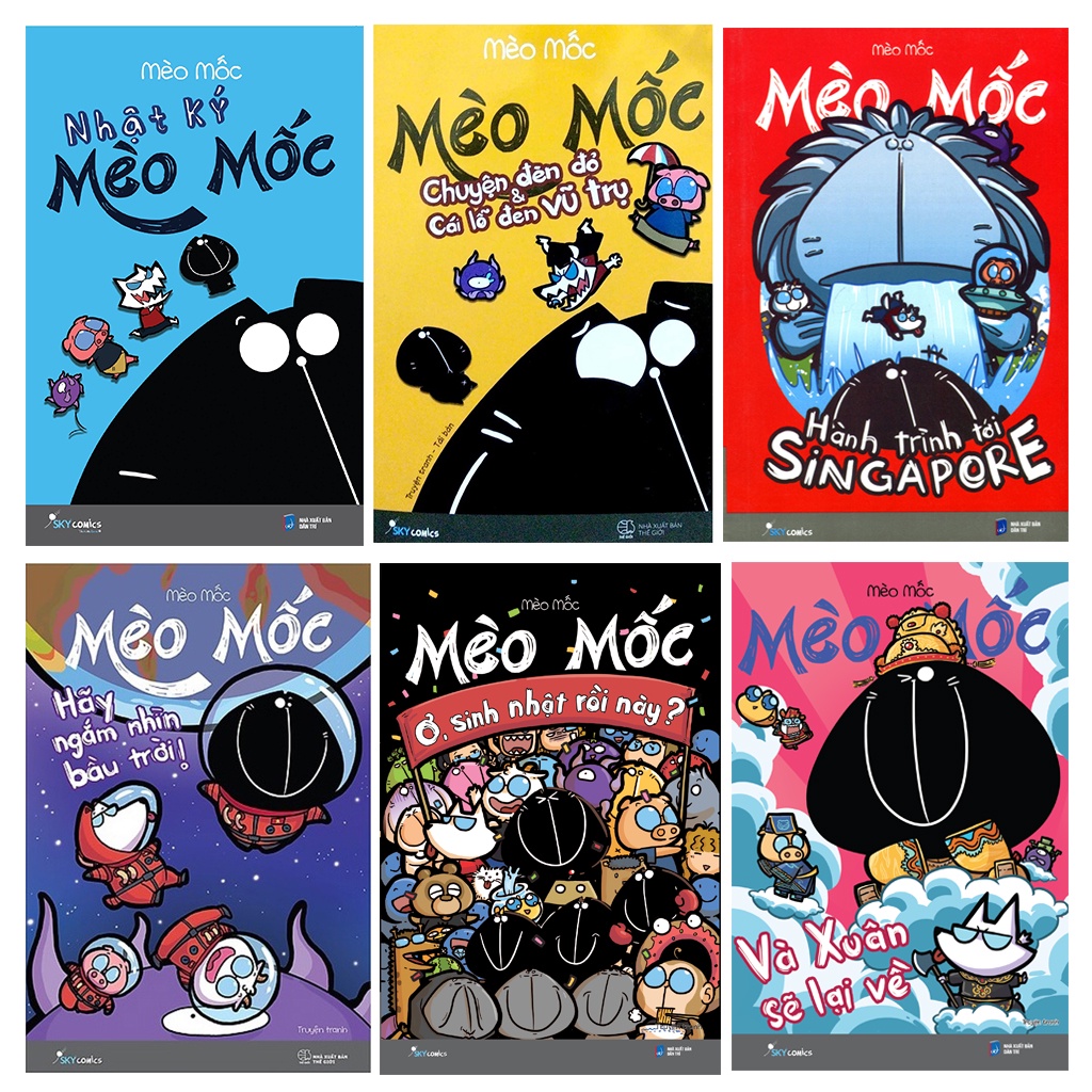 Ảnh Sách Skybooks - Mèo Mốc (Lẻ tùy chọn) 1