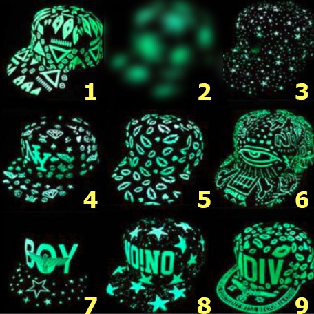 Mũ Snapback phát quang hình lá phong | AKZ-SNAPBACK