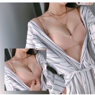 Áo Lót Nâng Ngực Không Gọng Size 32-38AB Thiết Kế Thoải Mái Thoáng Khí Cho Nữ
