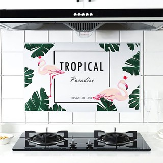 Giấy dán tường nhà bếp tráng nhôm bóc dán