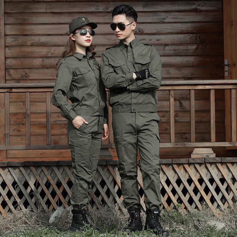 Bộ đồ bảo hộ lao động siêu mỏng tay ngắn/dài tùy chọn thời trang mùa hè cho nam nữ