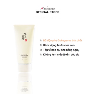 Sữa rửa mặt dưỡng ẩm & trắng da Aishitoto chiết xuất đậu nành – Gokayama Soya Extract Cleanser 60g