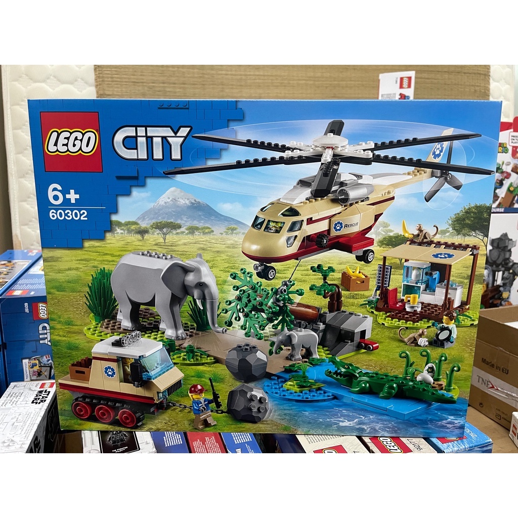 [CÓ SẴN] LEGO 60302 - City - Wildlife Rescue Operation - Biệt đội cứu ...