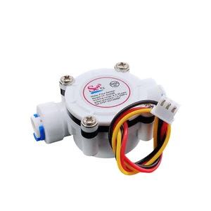 BTF Đa chức năng 2 điểm PE Cảm biến lưu lượng nước Hall Flowmeter Dễ dàng cài đặt Giao diện kết nối nhanh G 1 4