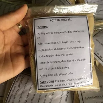 250g - 500g bột tam thất bắc