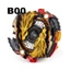Burst Beyblade B00 Lost Longinus Nsp Gold Dragon Ver Top không có bệ phóng