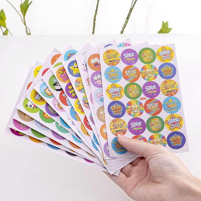 3 Bộ 10 Tấm Sticker Dán Đánh Giá