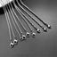 Vòng cổ YUUKII Màu bạc mát mẻ Nam Nữ 2mm / 2.5mm / 3mm / 3.5mm / 4mm