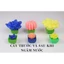 Set 2 chậu cây nở mini trang trí độc đáo đáng yêu