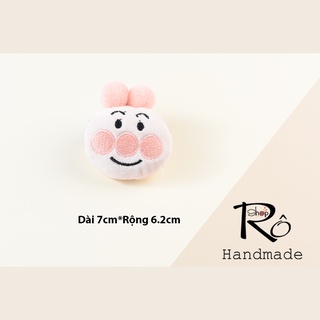 Ghim cài áo gấu bông, huy hiệu cài balo bằng bông dễ thương |Shop Rô Handmade