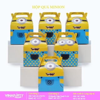 ( 8 mẫu )Hộp quà chủ đề mẫu bé trai SET 6 cái