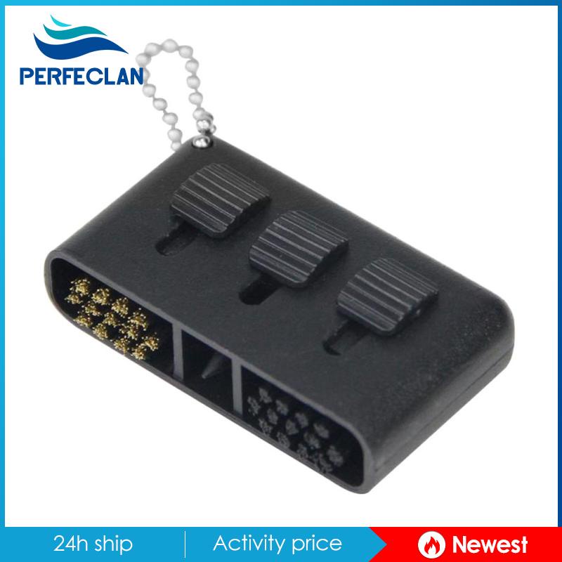 [Perfeclan] Dụng cụ làm sạch cọ Nylon bằng đồng thau 2.17x1.2 '' cho câu lạc bộ chơi gôn