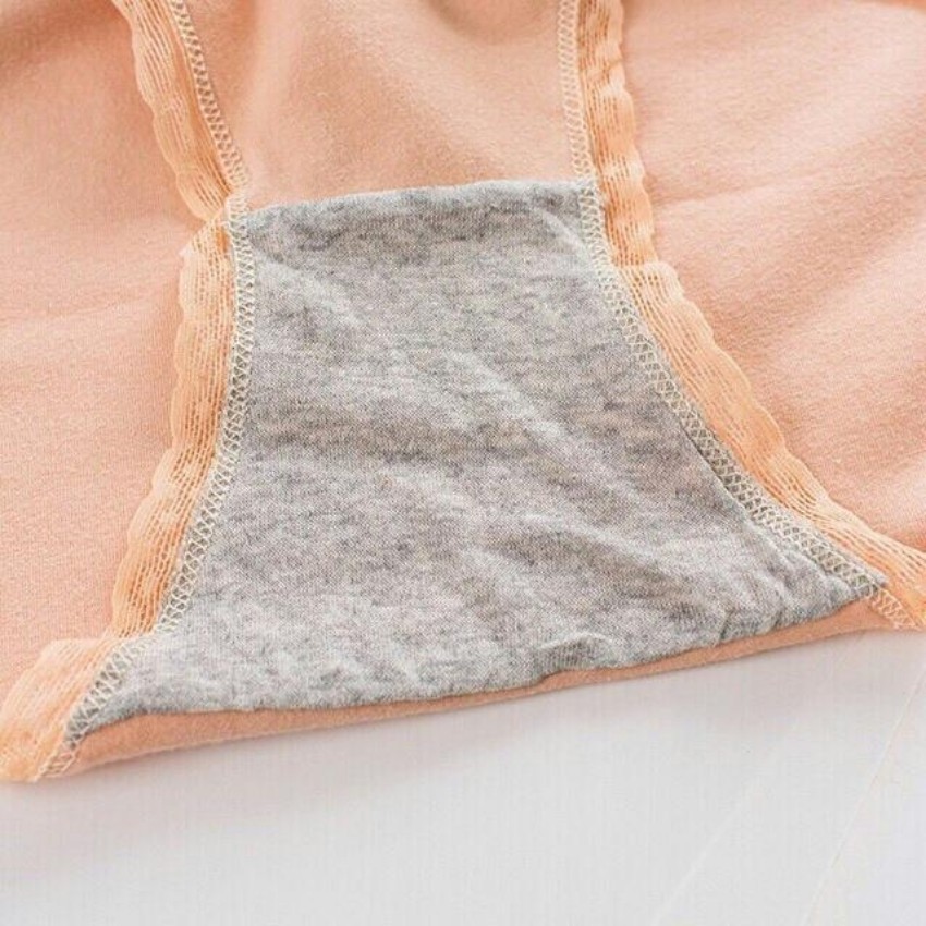 (XẢ LỖ ) Hộp 5 quần lót nữ cotton 2 lớp size L dưới 50kg