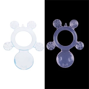 Yoo Silicone Cho Rùa Hình Động Vật Cho Bé Rùa Mini Rùa Mọc Răng BPA DIY Trẻ Sơ Sinh Điều Dưỡng Núm Vú Giả Dây Xích Kẹp